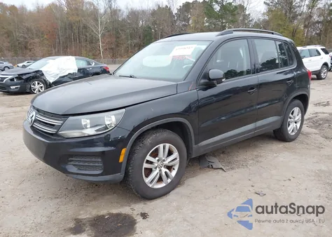 2015 Volkswagen Tiguan S из США, поврежденный, VIN WVGAV7AX3FW593753